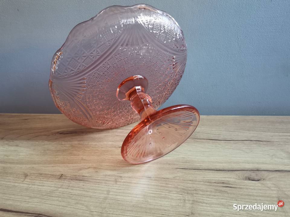 Stara duża nieużywana patera owocarka Girlandy Katowice