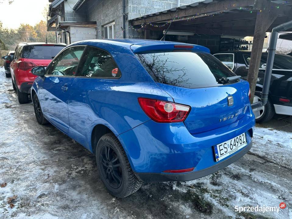 Seat Ibiza 2010r 14 MPI 86 Super stan Nawigacja Skierniewice
