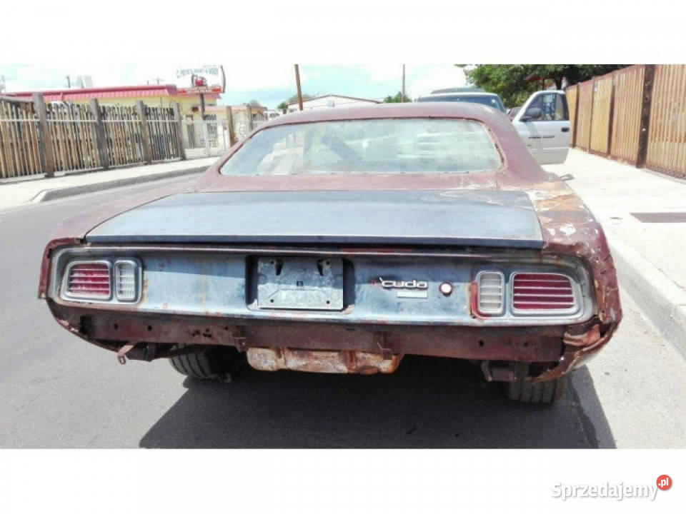 Plymouth Barracuda Plymouth Cuda Barracuda 1971 lubuskie Sulechów