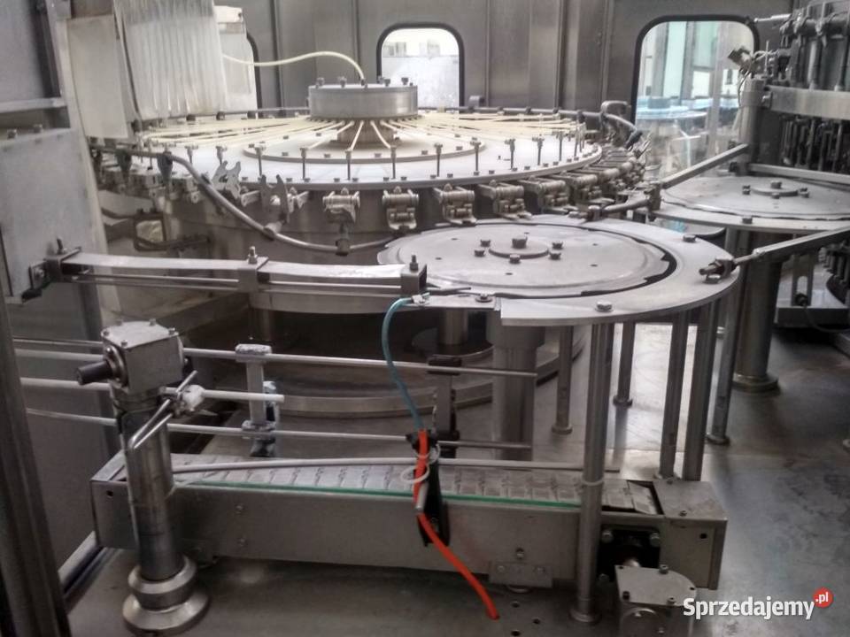 Nalewarka zakręcarka płuczka triblock TECHNO Produkcja małopolskie