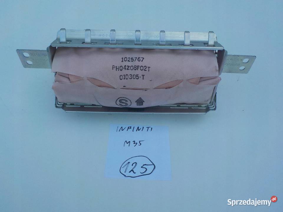 PODUSZKA AIRBAG PASAŻERA INFINITI M Nowy Tomyśl