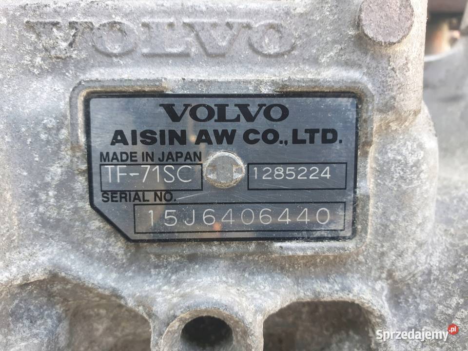 AUTOMATYCZNA SKRZYNIA BIEGÓW Volvo V60 S60 II 15 osobowe Skrzynie biegów manualne Chełm