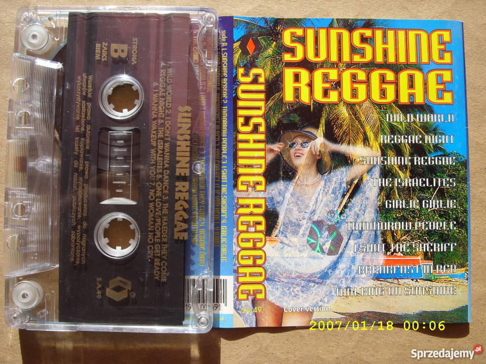 REGGAE kaseta REGGAE SUNSHINE Wołów