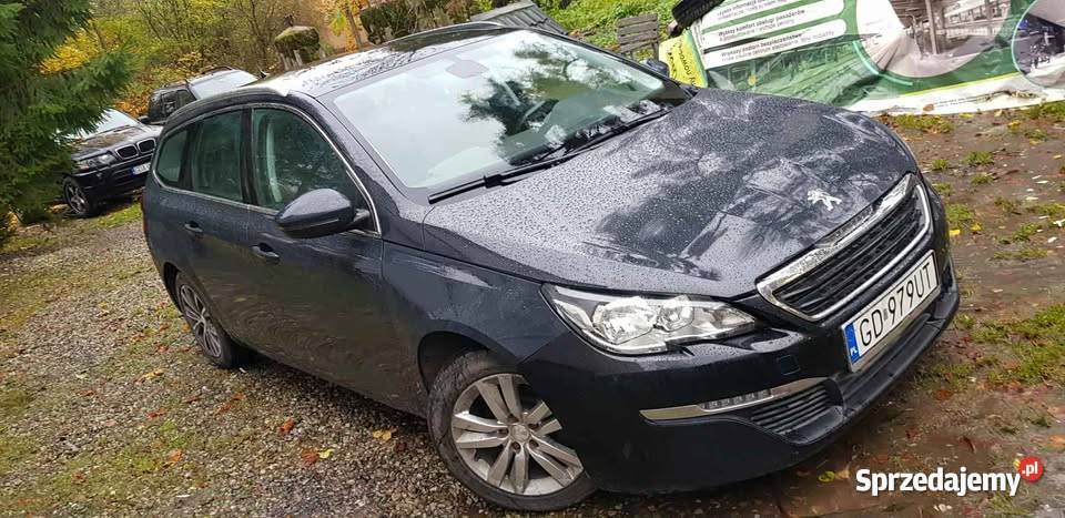 Peugeot 308 2016r 16 hdi zamiana na wiekszy z Pasłęk