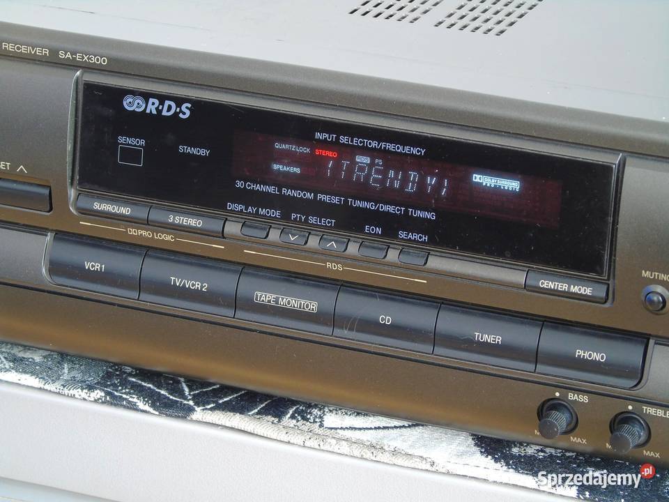 Wzmacniacz z radiem Technics SAEX 300 sprawny i Amplitunery Jasło