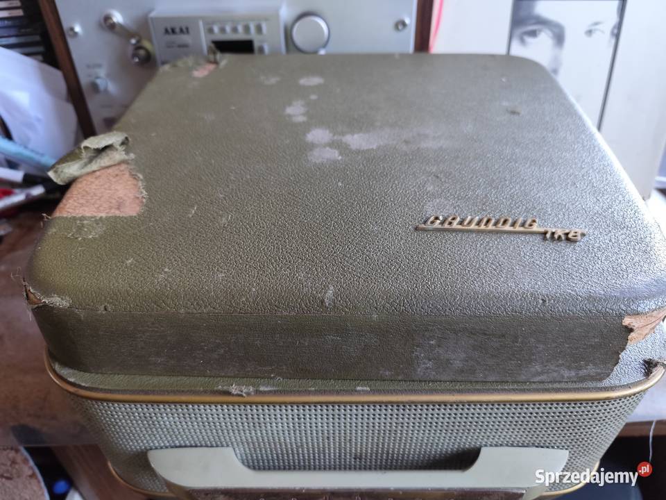 lampowy magnetofon Grundig TK8 uszkodzony Magnetofony zachodniopomorskie Grabowo sprzedam