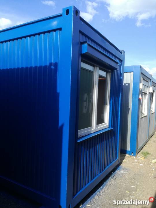 KONTENER BIUROWY SZATNIA odnowiony Wrocław sprzedam