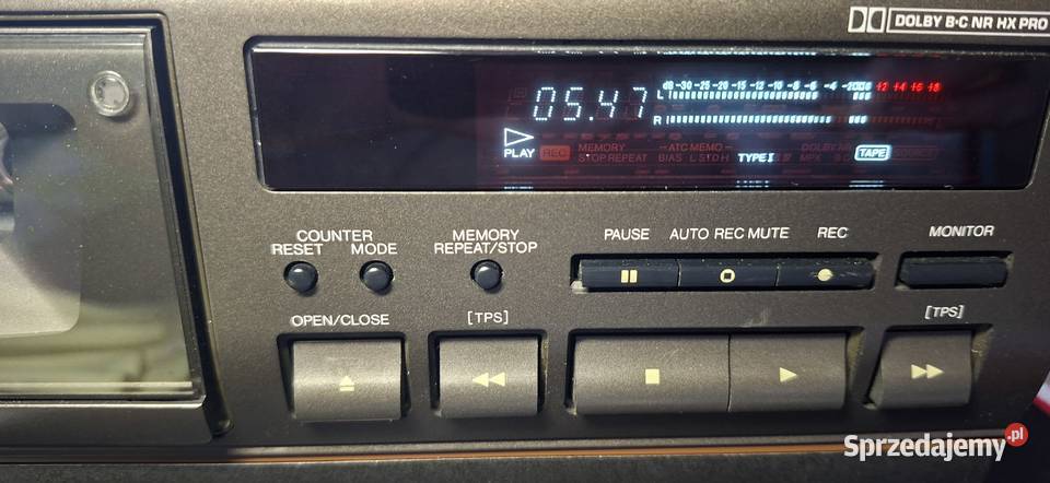 Magnetofon Technics mazowieckie Sobienie-Jeziory
