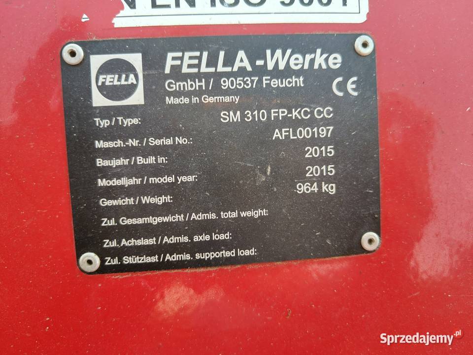 Kosiarka czołowa FELLA Garwolin