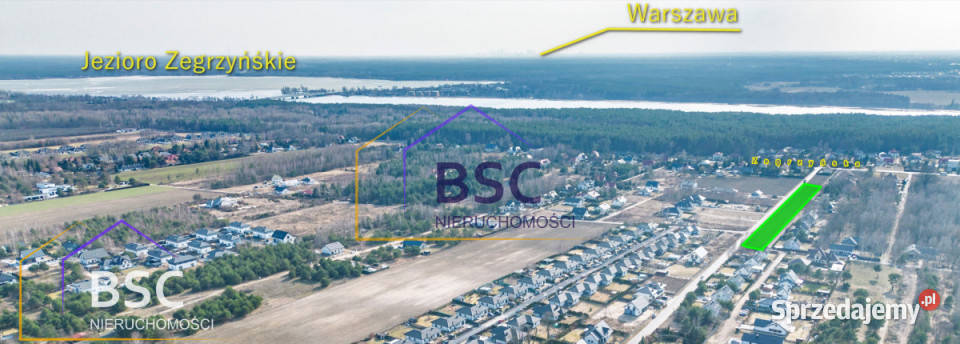 Grunt 5486m2 Skubianka Piękna mazowieckie