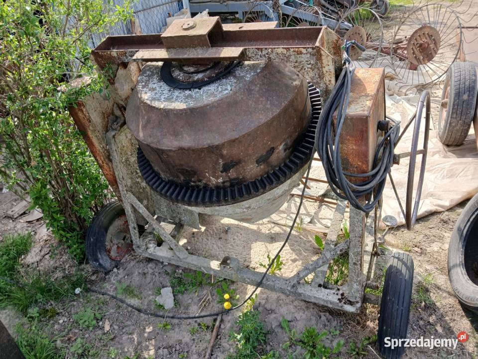 Sprzedam betoniarkę mazowieckie