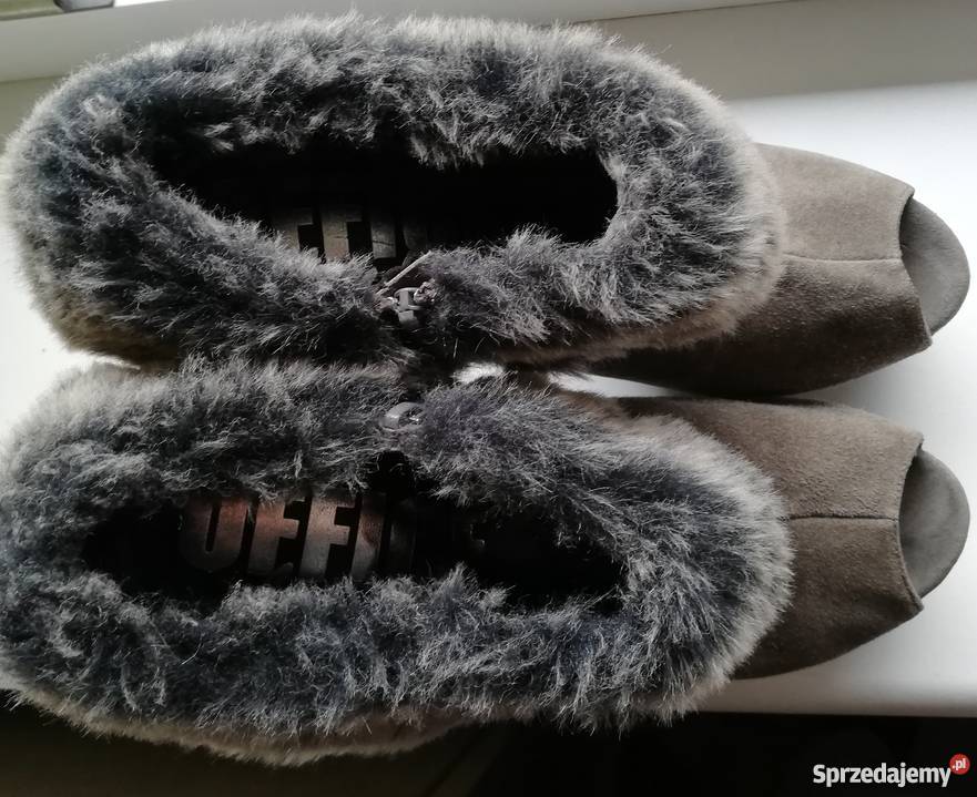 Botki OFFICE London peep toe bez palców zamszowe mazowieckie Stare Zakole sprzedam