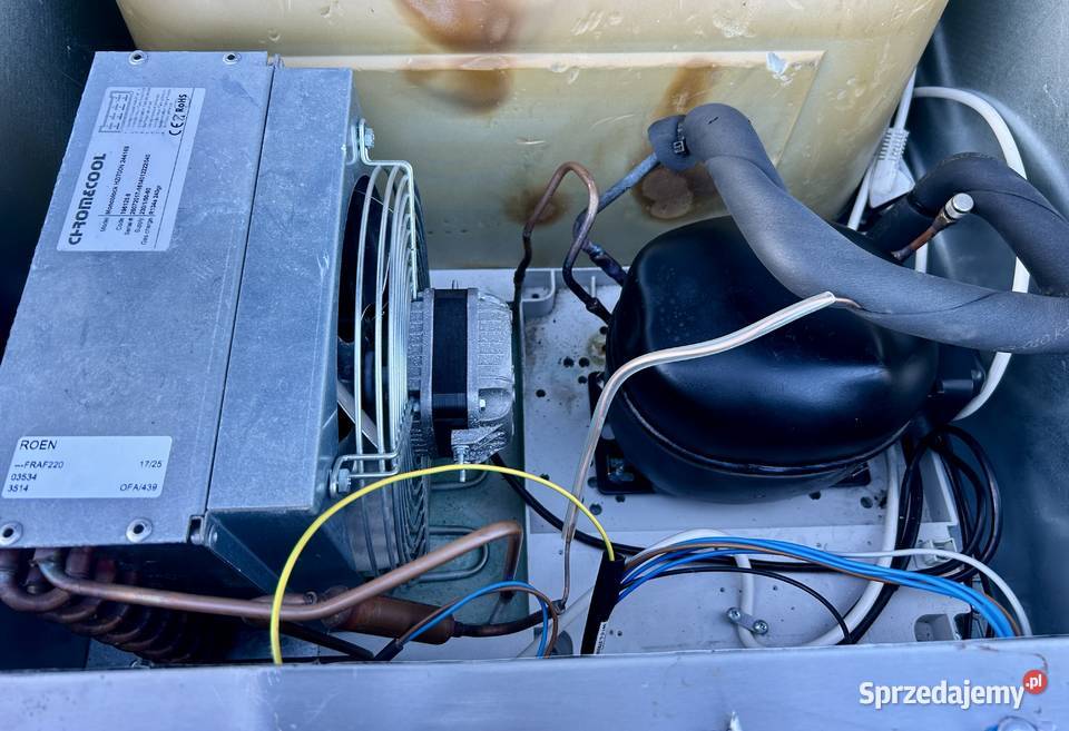 SZAFA CHŁODNICZA RILLING 600L LODÓWKA CHŁODNIA Krępsko