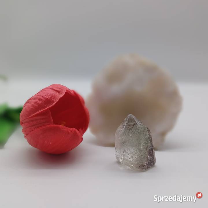 Naturalny kwarc fantomowy stożek 33mm kolekcja Olsztyn