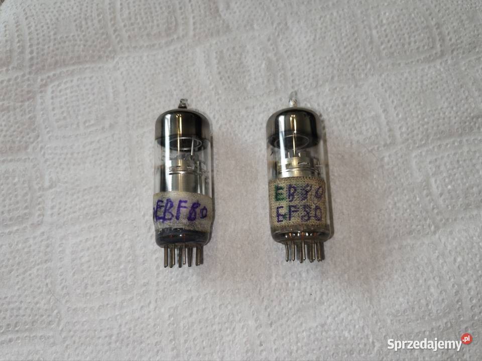 Lampy elektronowe EBF80 sparowane 2