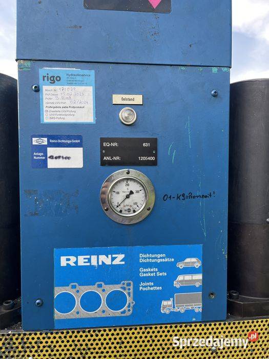 Prasa pneumohydrauliczna PRESSOTECHNIK 30T Tuliszków