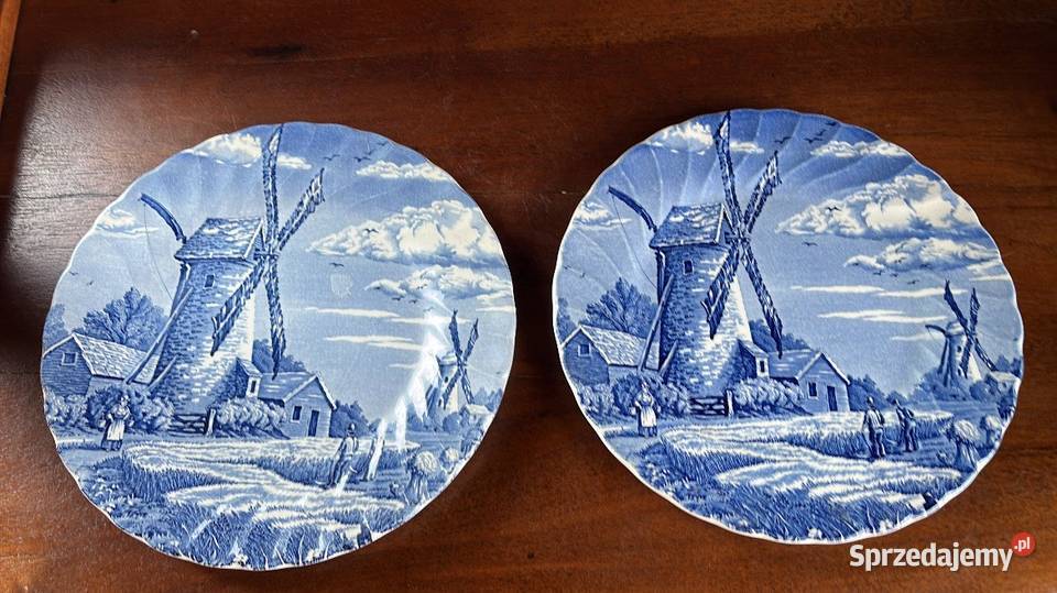 Talerz z wiatrakami Syg Myott Meakin pomorskie sprzedam