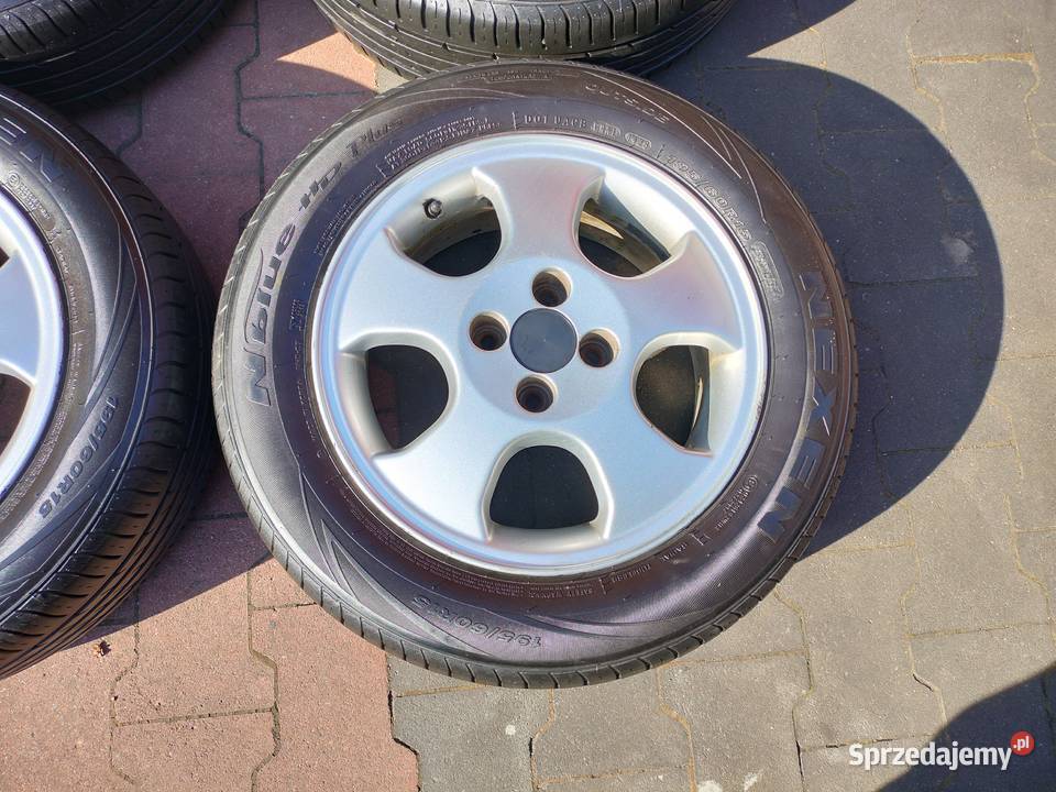 Koła alufelgi i opony 19660 R15 4X100 opel VW Kraków