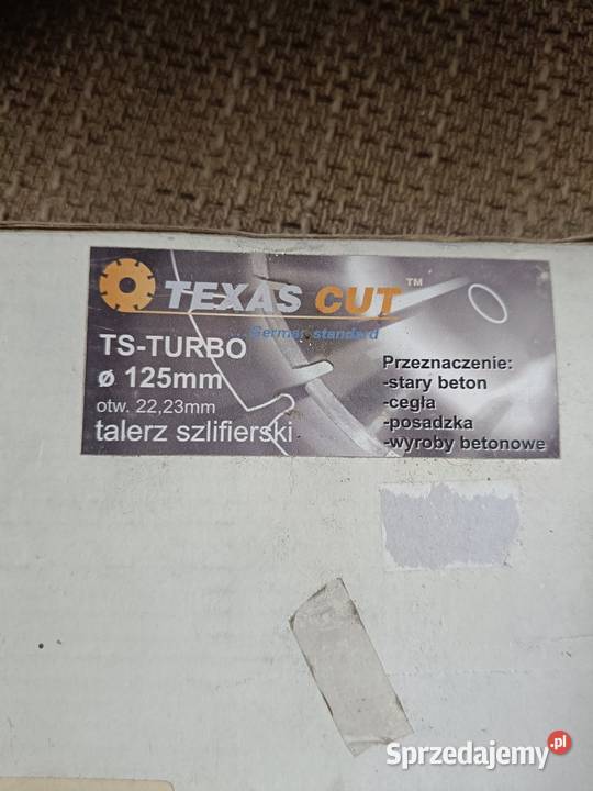 Talerz szlifierski Texas cut Narzędzia Bochnia