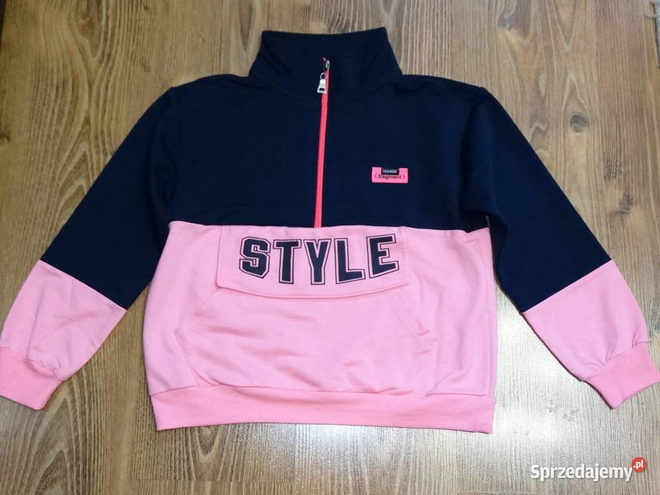 Bluza bawełniana dziewczęca r134 dziewczynka Bluzy Legnica