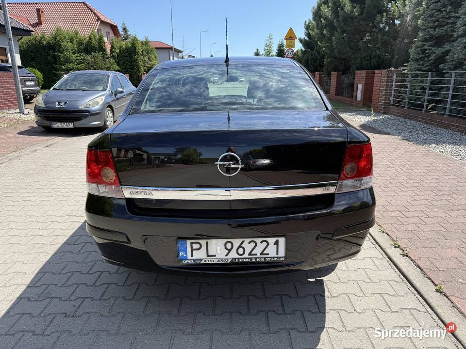 Opel Astra H 16B 2007 POLSKI SALON ORYGLAKIER Leszno