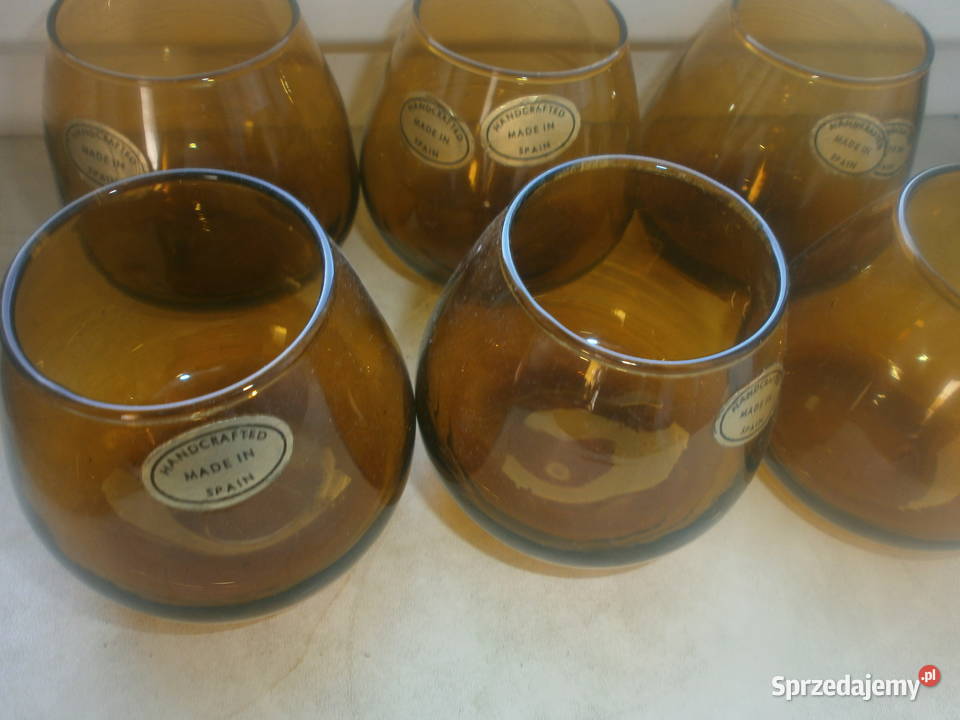 kieliszki lampki HISZPANIA Wyposażenie wnętrz Zielona Góra