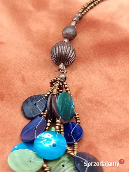 Biżuteria naszyjnik korale brązowe Dla kobiet Zamość