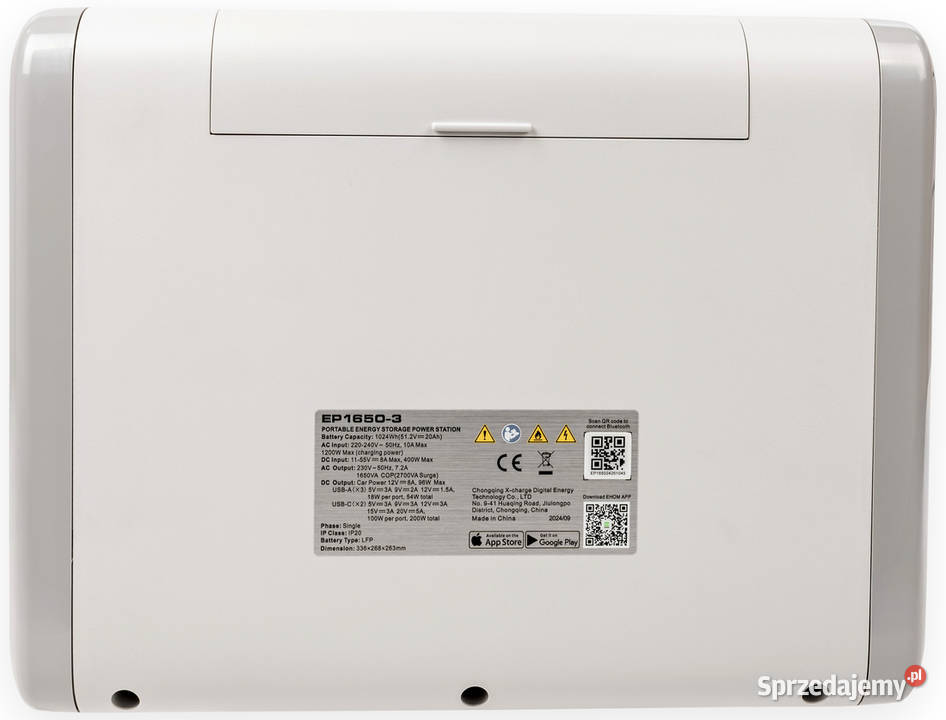 LONCIN EHOM EP16503 STACJA ZASILANIA BANK