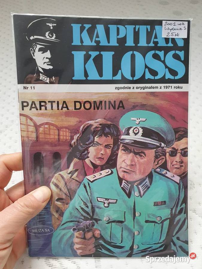 Kapitan Kloss zestaw 6 komiksów wyd Muza 2001 Rok wydania 2001