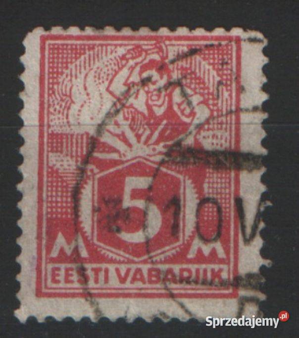 Zn Estonia Mi 37 kas 1922 Filatelistyka Antyki, Sztuka, Kolekcje