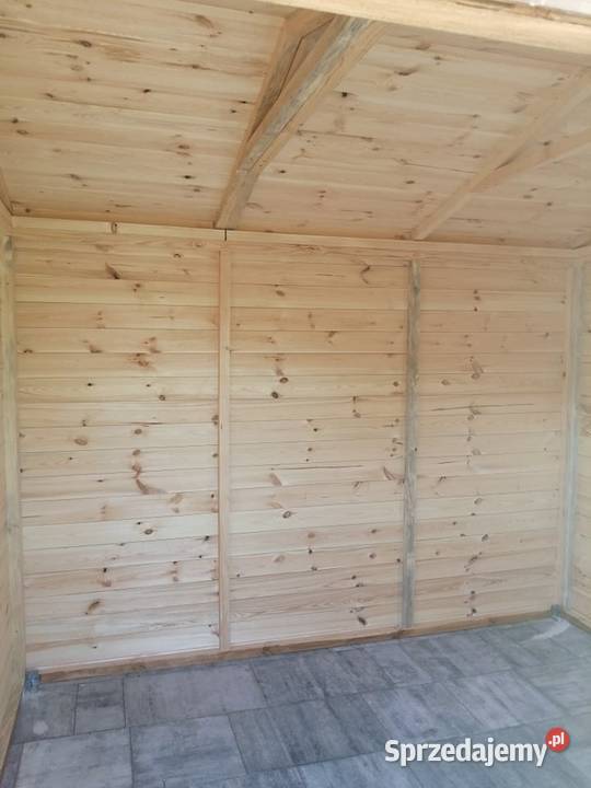Domek narzędziowy z pomieszczeniem na kosze Sochaczew