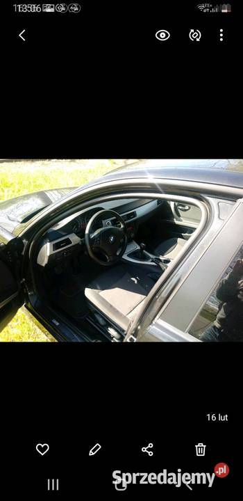 BMW 320d e90 seria 3 Zarejestrowany w Polsce
