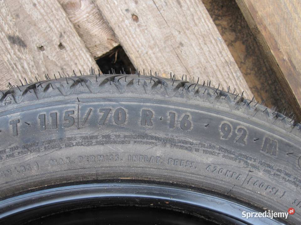 OPEL ASTRA H koło dojazdowe 1157016 92M 4x100