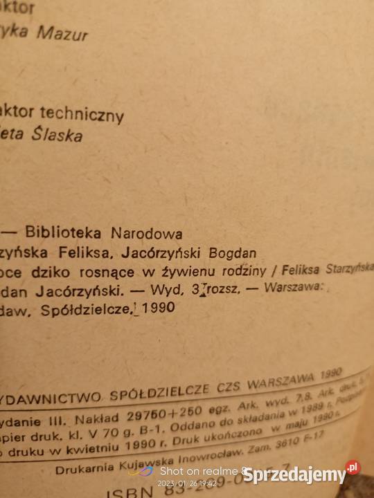 Owoce dziko rosnące w żywieniu rodziny książki dom i ogród Warszawa