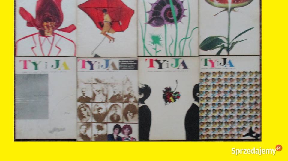 TY i JA 1965 czasopismo moda PRLczasopisma Czasopisma Łódź