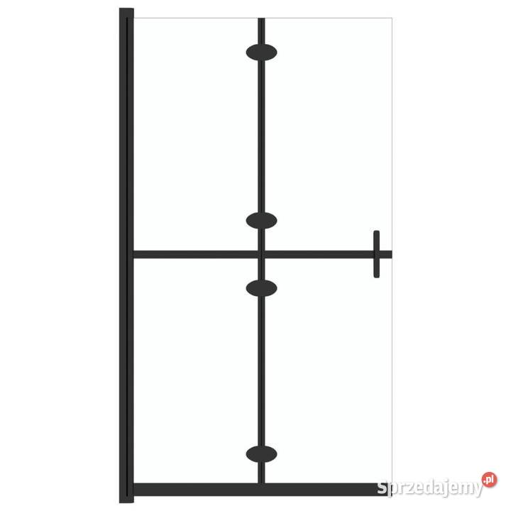 vidaXL Składana ścianka prysznicowa