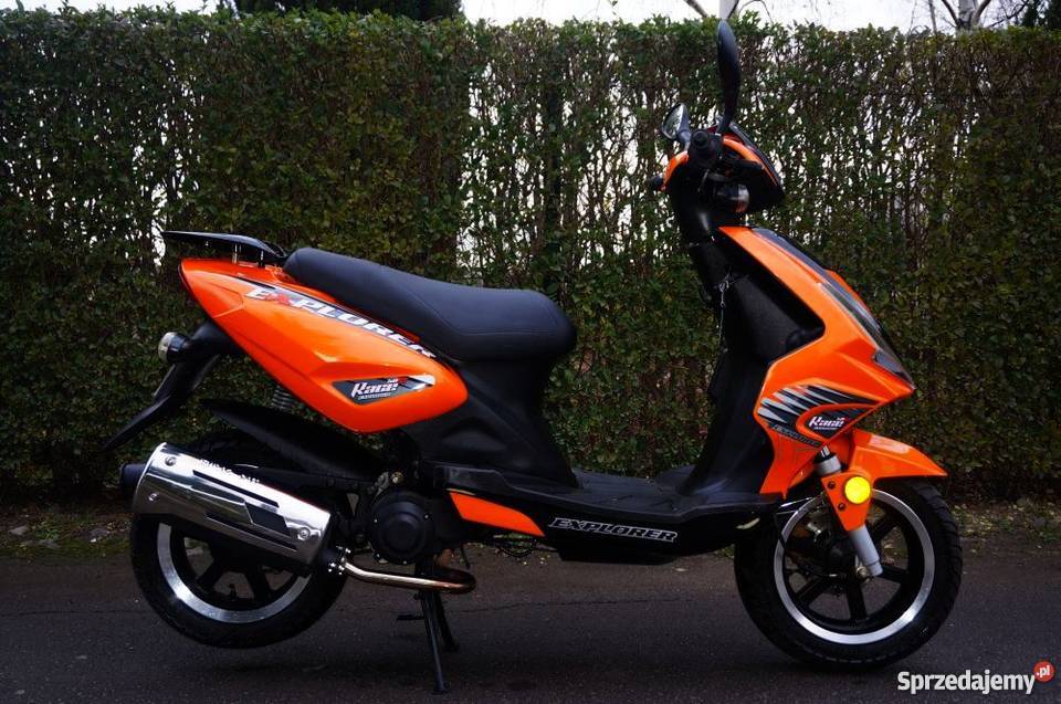 Skuter Explorer Race GT50 nowy 1500 przebiegu benzyna Bolesławiec
