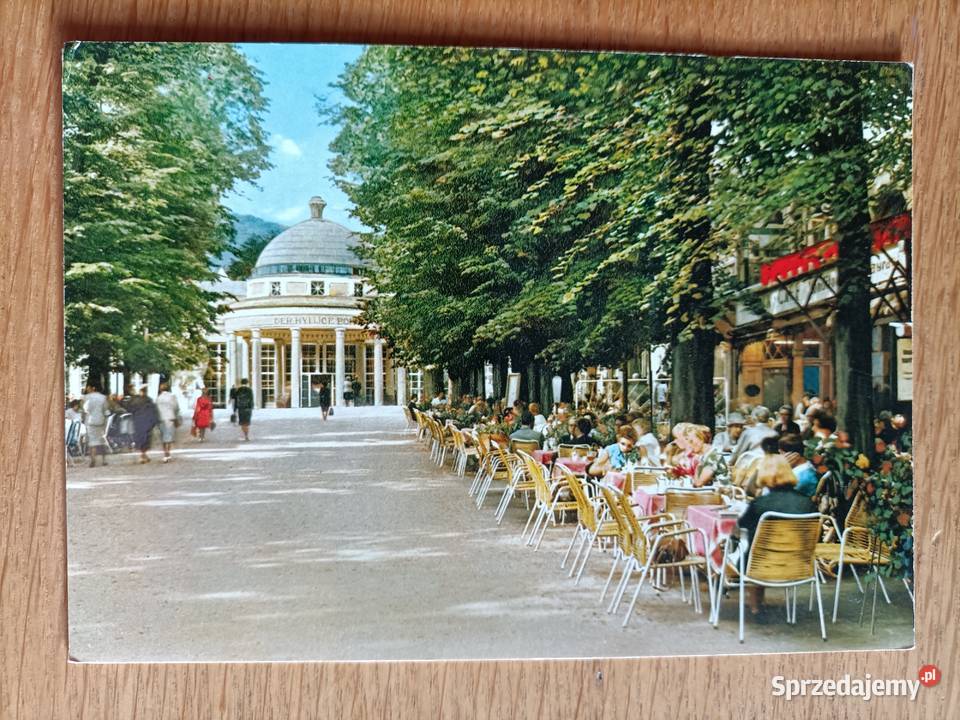 BAD PYRMONT W DOLNEJ SAKSONII WIDOK NA PARK Piszczac