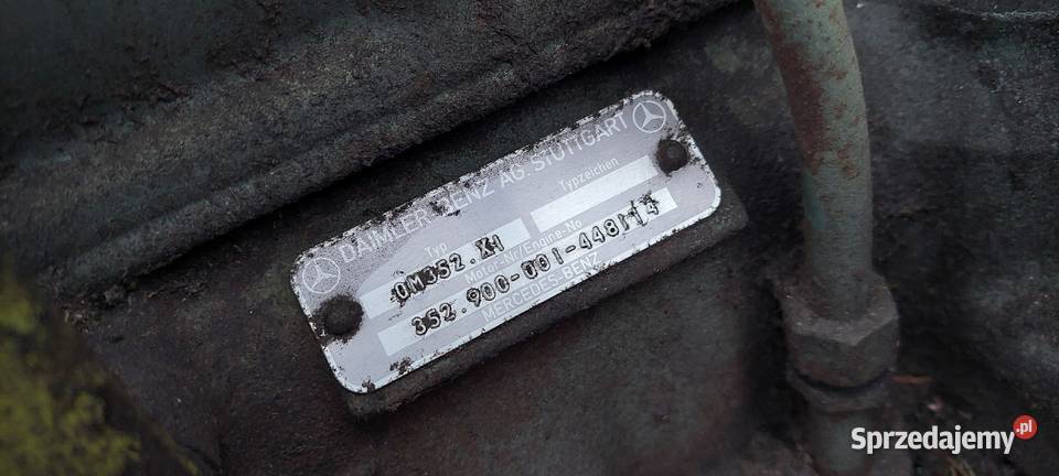 Sprzedam silnik mercedes OM352 pasuje do Siedlce