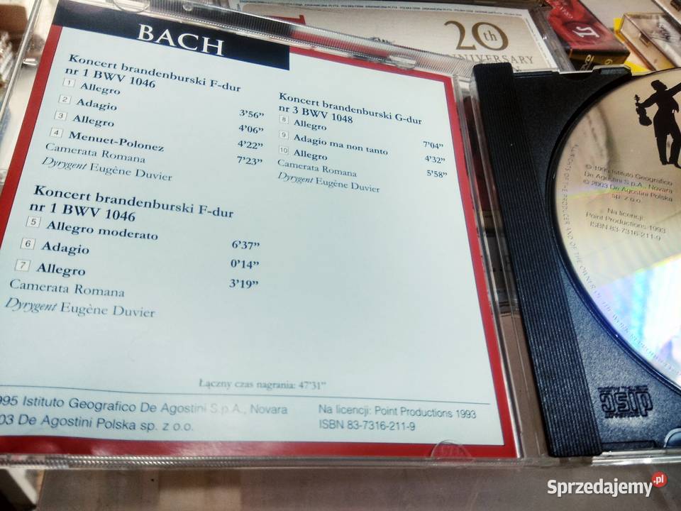 Bach cd księgarnie muzyczne Warszawa Targówek