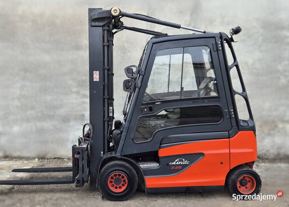 Wózek widłowy elektryczny LINDE E25 2020r wolny śląskie Rybnik