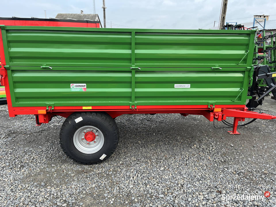 Przyczepa jedno dwuosiowa rolnicza 35T Gomar