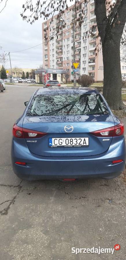 Mazda 3 sedan pierwszy właściciel kujawsko-pomorskie