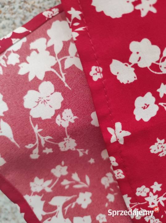 spódnica boho maxi kobieca z rozcięciem floral biały świętokrzyskie Kielce