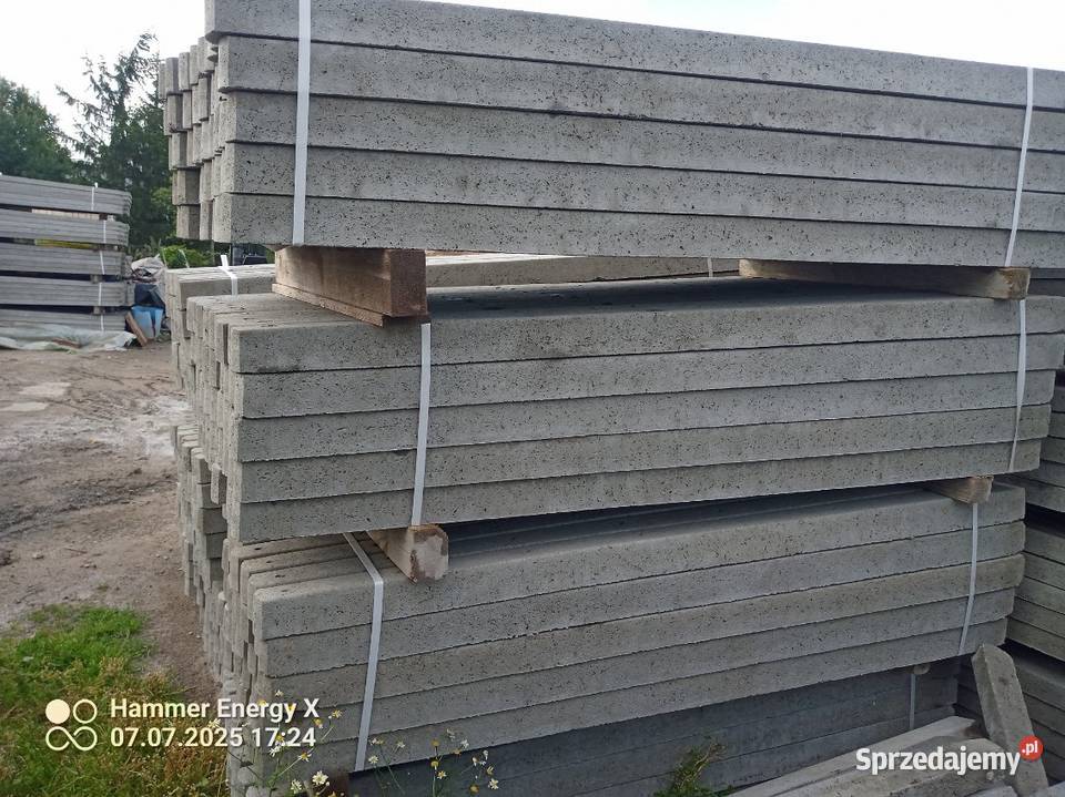 Słupek betonowy Siatka leśna Słupki betonowe Parczew