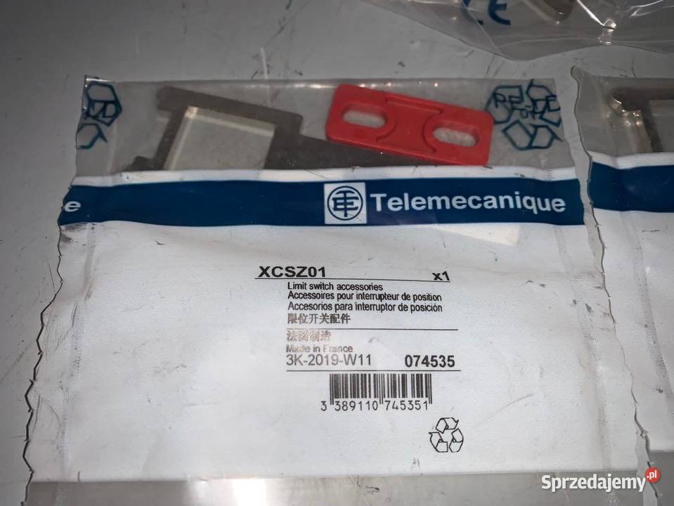 Telemecanique XCSZ01 klucz prosty x5 Pozostałe