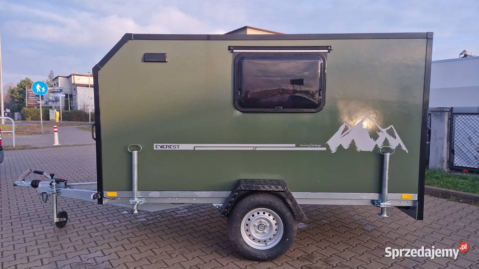 Everest MiniCamp GREEN Przyczepa wyprawowa Hobby Kempingowe Leszno