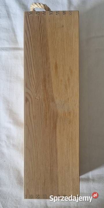 Drewniana skrzynkapudełko na alkohol Dom i Ogród