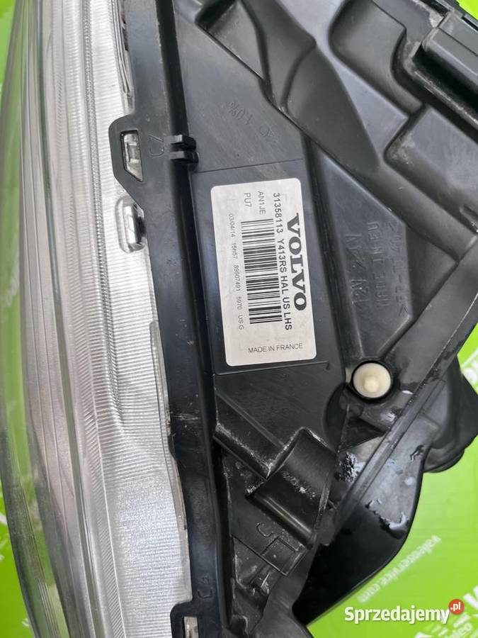Reflektor lewy prawy Volvo XC60 halogen 2013 USA lubelskie Lublin sprzedam