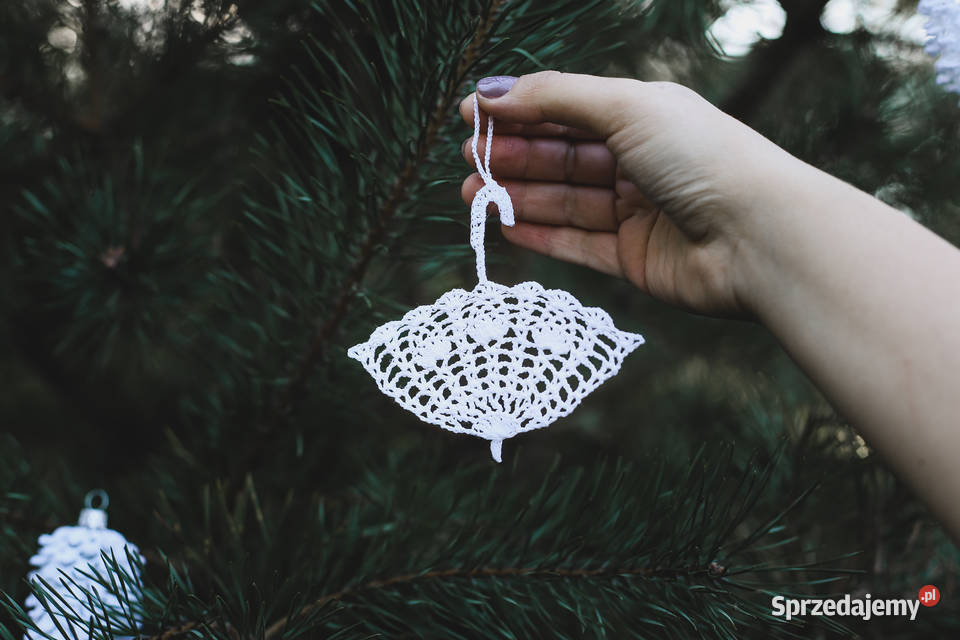Ozdoby szydełkowe na choinkę Pozostałe Drawsko Pomorskie